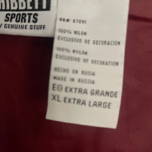 Virginia Tech Hokies Mens Windbreaker Nylon 1/2 Zip Pullover Hoodie Sz XL - Picture 3 of 5